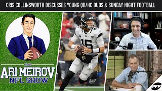 Cris Collinsworth Discusses Young QBHC Duos amp Sunday Night Football  Ari Meirov NFL Show  PFF [upl. by Cloe]