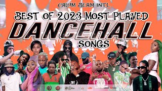 Dancehall Mix 2024 Raw Best of 2023 Dancehal Mix450MasickaPopcaanChronic law [upl. by Heyer]