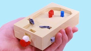 How to build a mini Lego pinball machine that works [upl. by Nivak99]