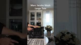 MARC JACOBS MESH LARGE TOTE  LOW MAINTENANCE TRAVEL BAG [upl. by Atnauqahs137]