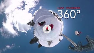 360° Piste de luge Colorado  la Plagne [upl. by Ahsaele]