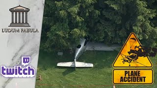 PLANE ACCIDENT  VOD TWITCH DÉCOUVERTE [upl. by Gilberto]