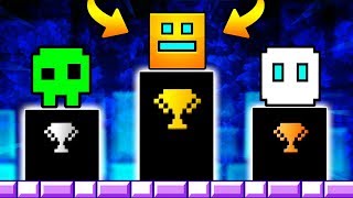 TOP 5 MEJORES JUGADORES de GEOMETRY DASH [upl. by Minardi]