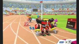 Mario amp Sonic at the London 2012 Olympic Games Rematch E123 Omega [upl. by Adiuqal223]