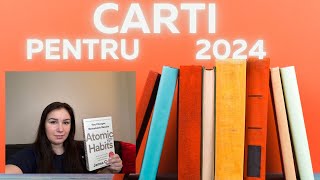 CĂRȚI de CITIT in 2024 📖  Reading challenge 2024📚bookrecommendations bookhaul carti [upl. by Godfree]