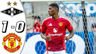 Rosenborg vs Manchester United 10 All Goals amp Highlights  2024 [upl. by Upali]