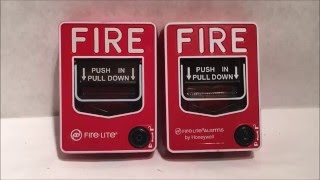 FireLite Addressable and Conventional Fire Alarm Pull Stations Overview [upl. by Pinkham]