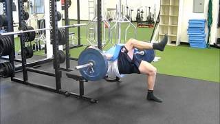 Single Leg Hip Thrusters [upl. by Goldfinch883]