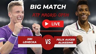 ATP LIVE JIRI LEHECKA VS FELIX AUGER ALIASSIME ATP MADRID OPEN 2024 TENNIS PREVIEW STREAM [upl. by Dominga55]