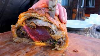 Beef Wellington  Channel quotKreplach Brothersquot  familiar dishes in a NEW WAY [upl. by Wolfgang539]