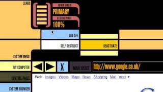 Turn your desktop into a Star Trek style computer LCARS X32 [upl. by Elroy]