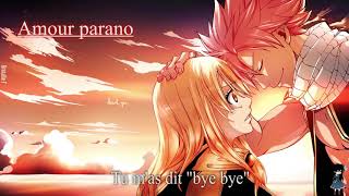 NIGHTCORE AMOUR PARANO LYRICS [upl. by Melgar]