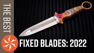 Best New Fixed Blades of 2022… so far  KnifeCenter [upl. by Ahsilak]