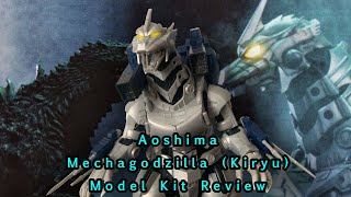 Aoshima Mechagodzillla Kiryu Model Kit Review [upl. by Hylan]