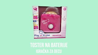 🍀 Toster igračka na baterije iz koga ISKAČE HLEB [upl. by Anier]