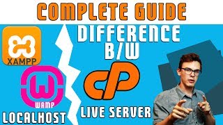 What are XAMPP amp WAMP server How are they different form cPanel EXPLAINED☑️ [upl. by Naniac]