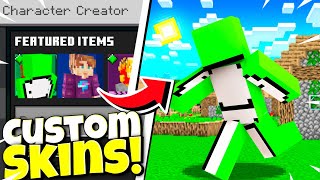 How to Add Custom Skins to Minecraft Bedrock Edition [upl. by Christophe]