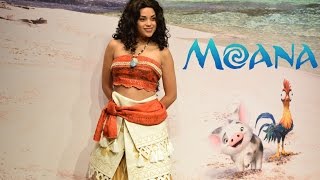 MOANA AT DISNEYLAND PARIS  2016 [upl. by Eilyr]