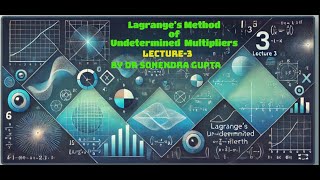 Lagranges Undetermined Multipliers Method  Lecture 3  Dr Sonendra Gupta [upl. by Rehpetsirhc]