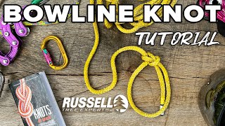 How to Tie a Bowline Knot [upl. by Ahsilef403]