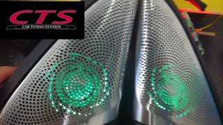 How to test Bowers amp Wilkins Tweeter with ambient lights for BMW G30 [upl. by Dnumde]