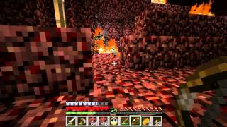 Lets Play Minecraft Hardcore 22 Wait was it Left [upl. by Idnyl]