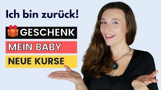 Ich bin wieder hier Richtig Deutsch sprechen ist zurück Geschenk Privates AusspracheKurse [upl. by Esilehs]