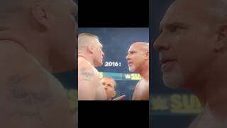 Brock Lesnar vs Goldberg 2004 vs 2016 shorts brocklesnar [upl. by Jehias955]