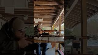 shooting the Swiss K31 rifle with some of Bubbas pissing hot hand load 75x55 swiss [upl. by Nnovahs]