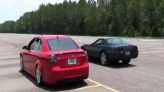 Pontiac G8 GT Vs C4 Corvette [upl. by Abbye266]