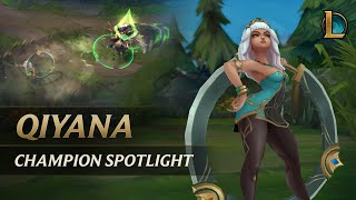 Qiyana Champion Spotlight  Gameplay  League of Legends [upl. by Giordano457]