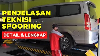 Cara Spooring Mobil Lengkap  Apa Saja yang Harus disetel [upl. by Llertac552]