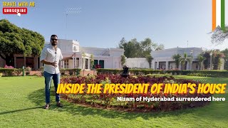 Inside The President of Indias house  Full Tour  This is NOT in Delhi [upl. by Ahsekram]