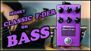 Mosky Classic Fder American Sound Bass Demo [upl. by Zusman]