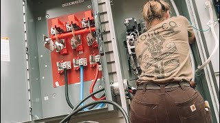 Part I of the 400amp disconnect amp transfer switch install for a Cummins generator [upl. by Tailor]