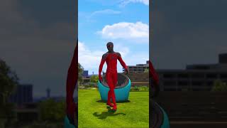 GTA 5  Venom Nee Spidy ko Maraa 😱  shorts gta cartoon shortsfeed treanding viral [upl. by Furmark]