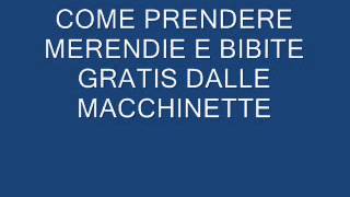 Come prendere dalle macchinette gratis [upl. by Toblat]