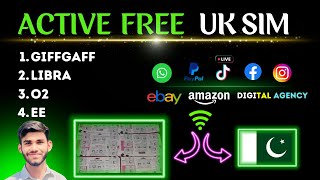 Activate UK Sim for Free in Pakistan  Use in PTA amp Non PTA Mobiles [upl. by Czarra]