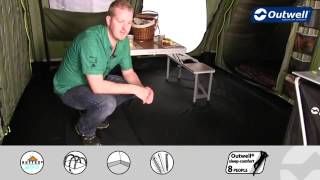 Outwell Concorde XL Smart Air Tent 2013  CampingWorldcouk [upl. by Merta]