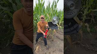 Super Practical Tool for Corn Farming  Modern Agricultural Tool for Rural Farmer shorts tools [upl. by Firooc]