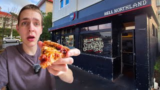 AMERICAN tries HELL PIZZA in NEW ZEALAND [upl. by Hsekar]