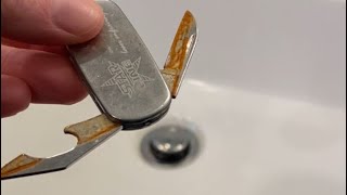 Pocketknife Cleaning and Rust Restoration [upl. by Aisital]