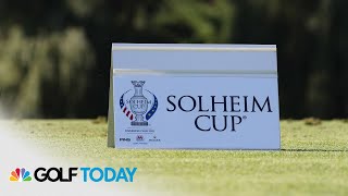 Breaking down 2023 Solheim Cup Friday foursomes  Golf Channel [upl. by Roselani]