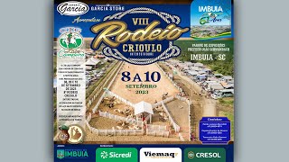 VIII RODEIO CRIOULO INTERESTADUAL  IMBUIA  SC [upl. by Koslo]