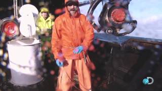 Johnathan Hillstrand Takes the Rail  Deadliest Catch [upl. by Tibbetts]