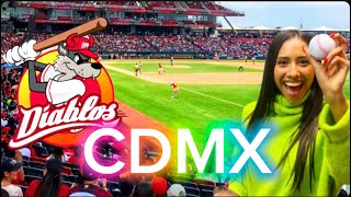 DIABLOS ROJOS DEL MÉXICO EL MEJOR BEISBOL DE CIUDAD DE MÉXICO [upl. by Aremaj631]