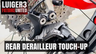 Rear Derailleur scratch  touchup [upl. by Robinett]