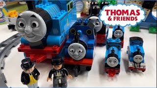 LEGO DUPLO Train 5544 Thomas Starter Set vs Mega Bloks [upl. by Horne]