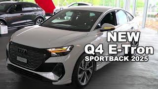 New Audi Q4 ETron Sportback 2025 is Here Indepth Review amp More [upl. by Essenaj778]