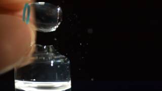 Slow Motion Of Opening a SingleDose Glass Ampoule [upl. by Noyk]